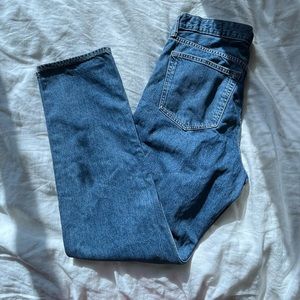 relaxed fit h&m jeans straight leg baggy fit mens